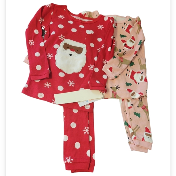 Santa 4 piece Christmas pajamas - Picture 1 of 3